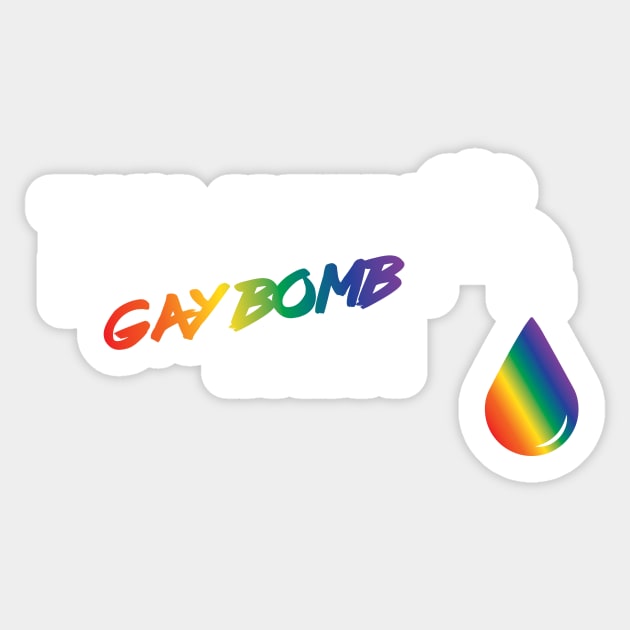 Tapwater is a Gay Bomb Sticker by DankSpaghetti